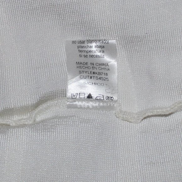 Off White Bandage Mini Skirt Size Small - Picture 12 of 12